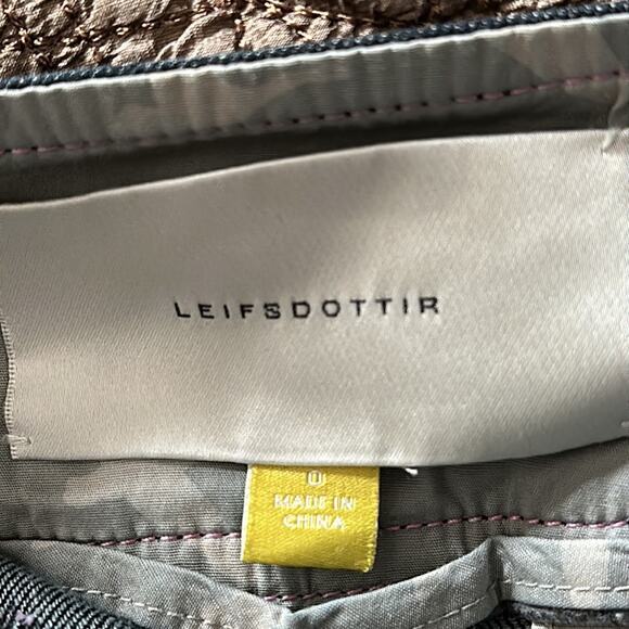 Leifsdottir | Button Up Denim Skirt Size 0 - Picture 8 of 13